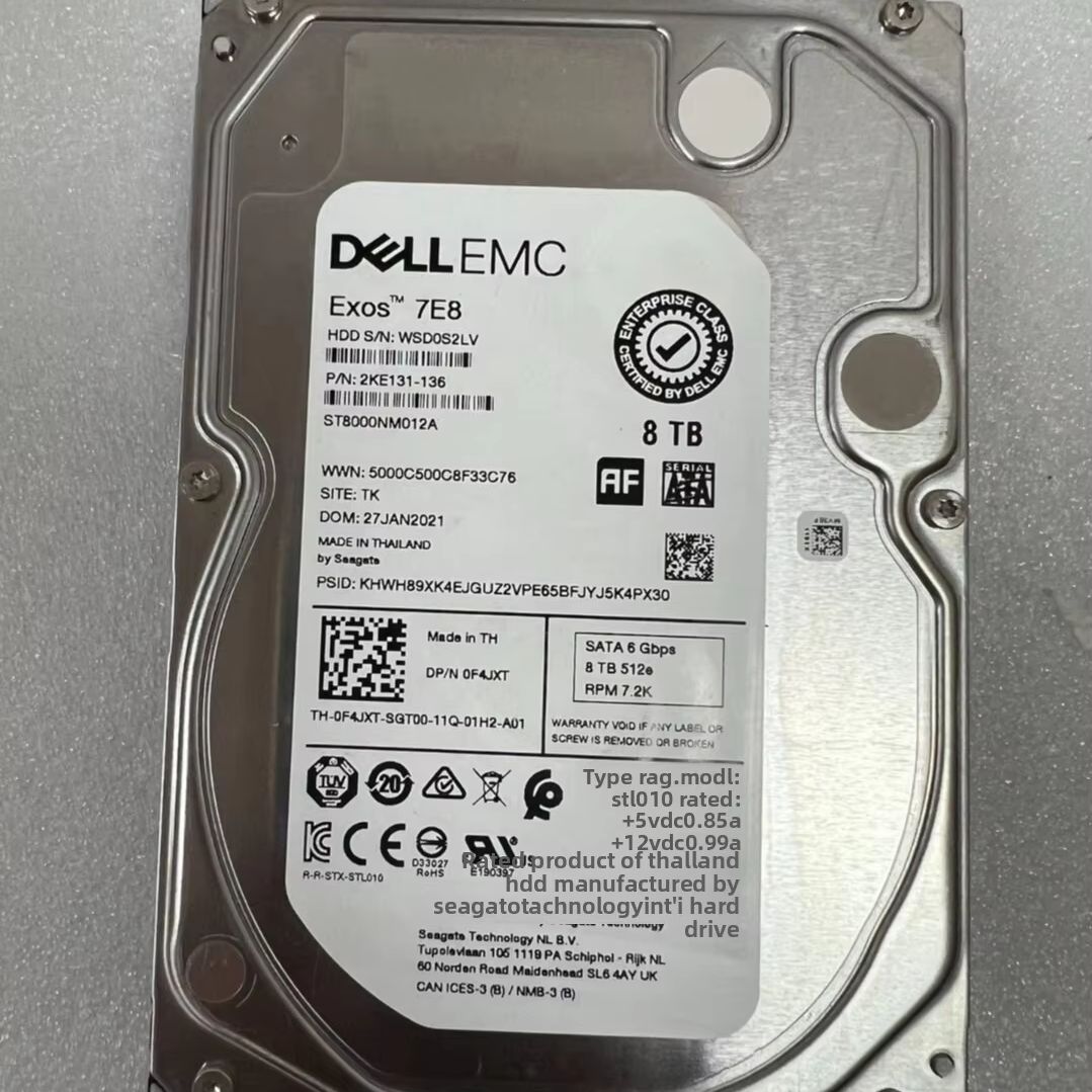 Internal 8TB ST8000NM012A