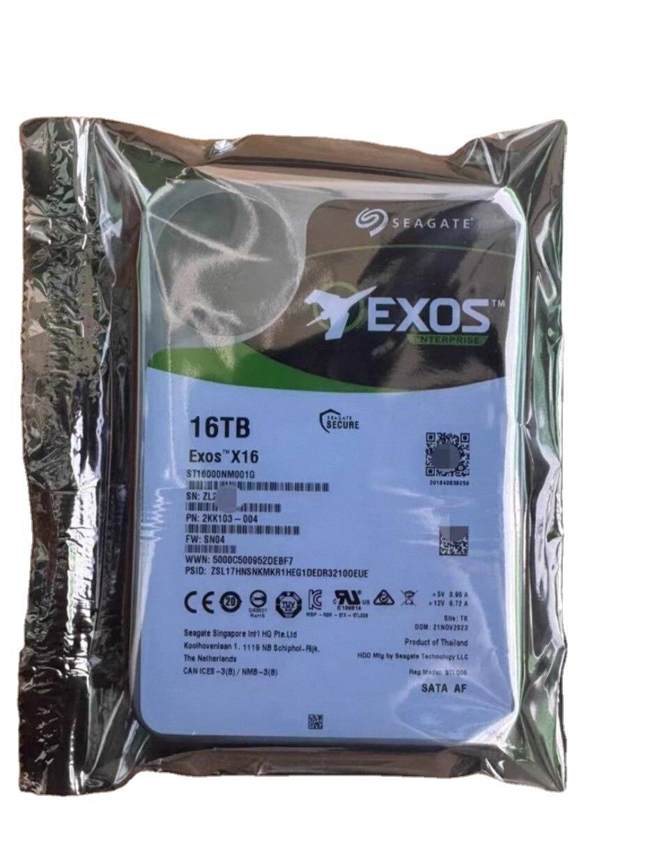 ST16000NM001G 16T External Enterprise-level HDD with 16TB Capacity
