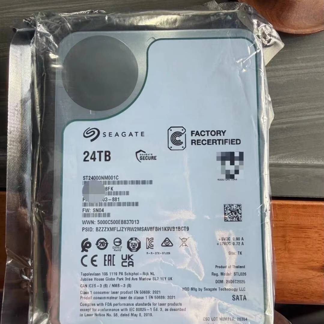 ST24000NM001C Enterprise-Class 24T External HDD 24TB