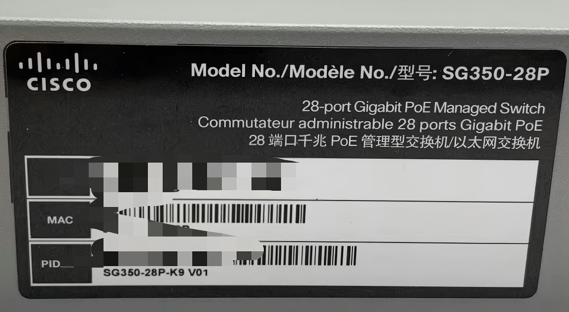Cisco SG350-28P-K9 28-Port Gigabit PoE Managed Enterprise Switch