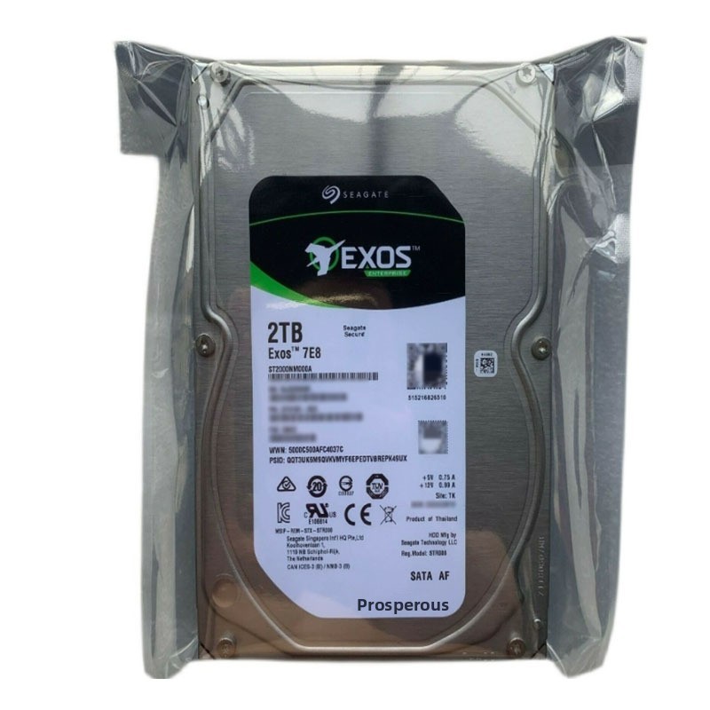 ST2000NM000A 2TB Internal SATA Enterprise-Class Hard Drive 7200 RPM for Server RAID Arrays