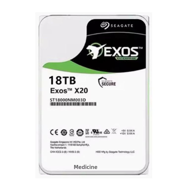 ST18000NM003D Enterprise-Class 3.5-Inch 18TB Internal SATA Hard Drive for Storage Servers