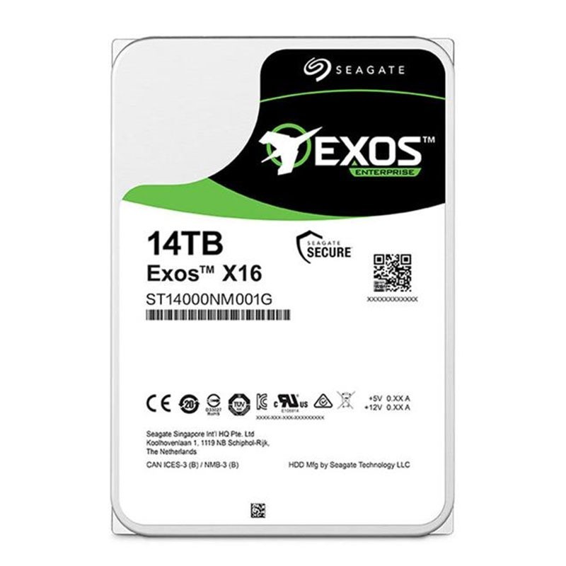 ST14000NM001G Internal 14TB 3.5-inch 7200 RPM SATA Interface Hard Drive for Servers