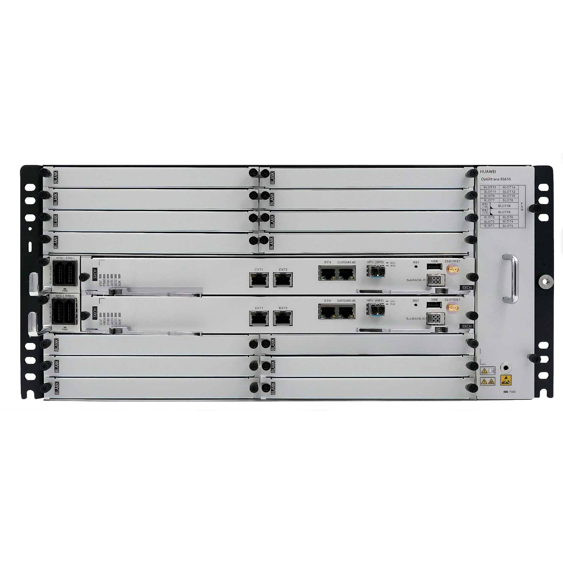 HUAWEI High-performance NMS E6608T Five-in-one Service Access for FTTH Fiber Optic Equipment