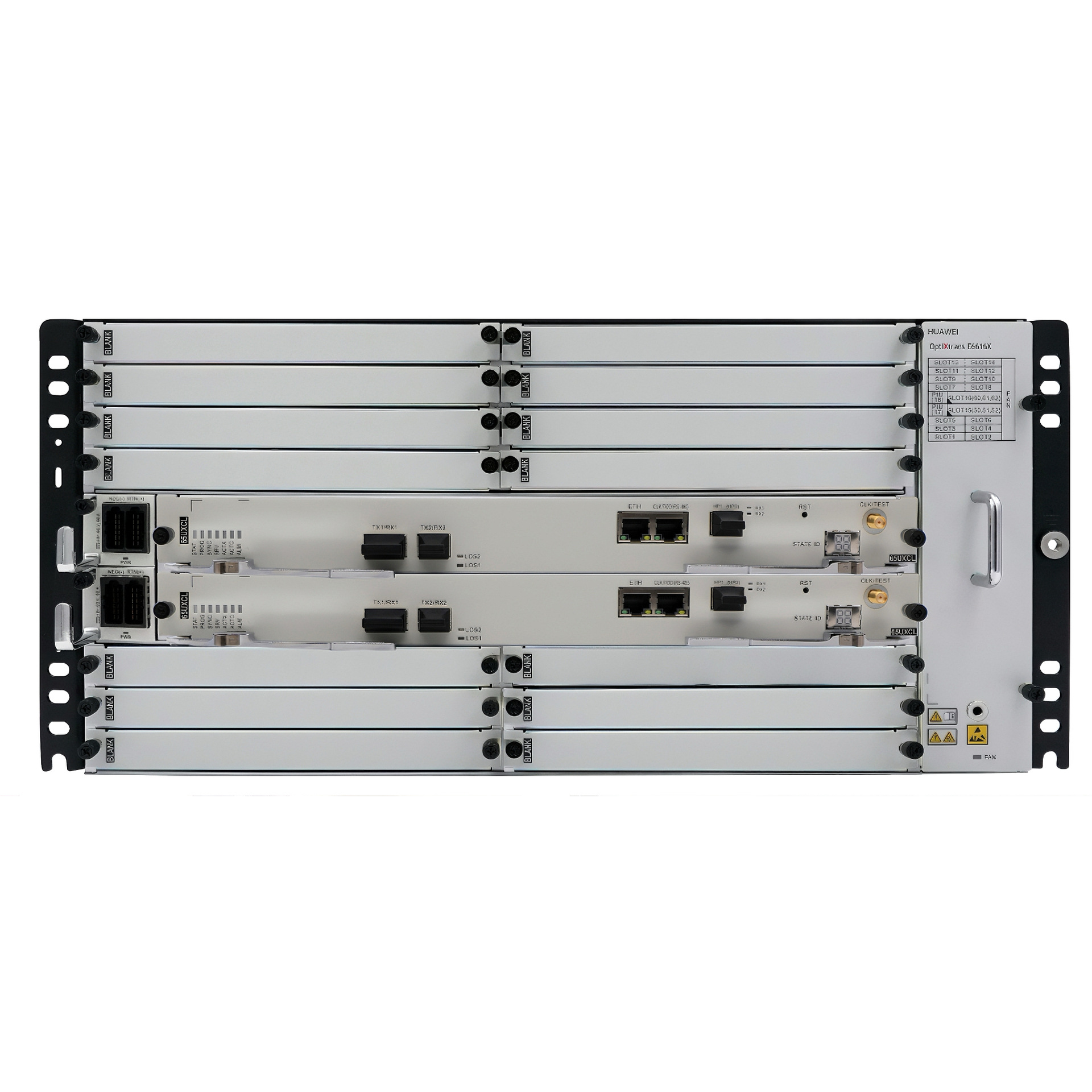 HUAWEI High-performance NMS E6608T Five-in-one Service Access for FTTH Fiber Optic Equipment
