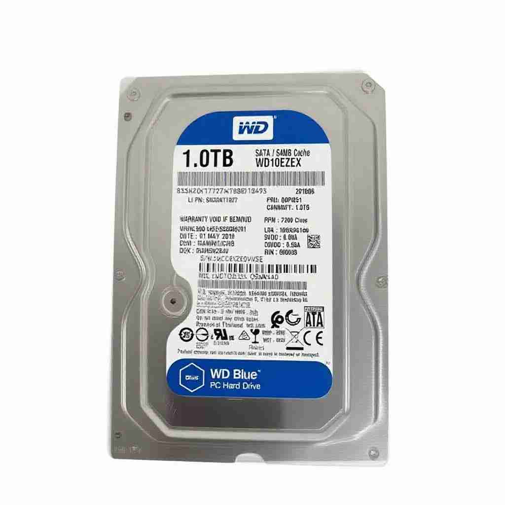 WD10EZEX 08WN4A0 1TB Internal Metal Mechanical Hard Drive 3.5-Inch Blue Series