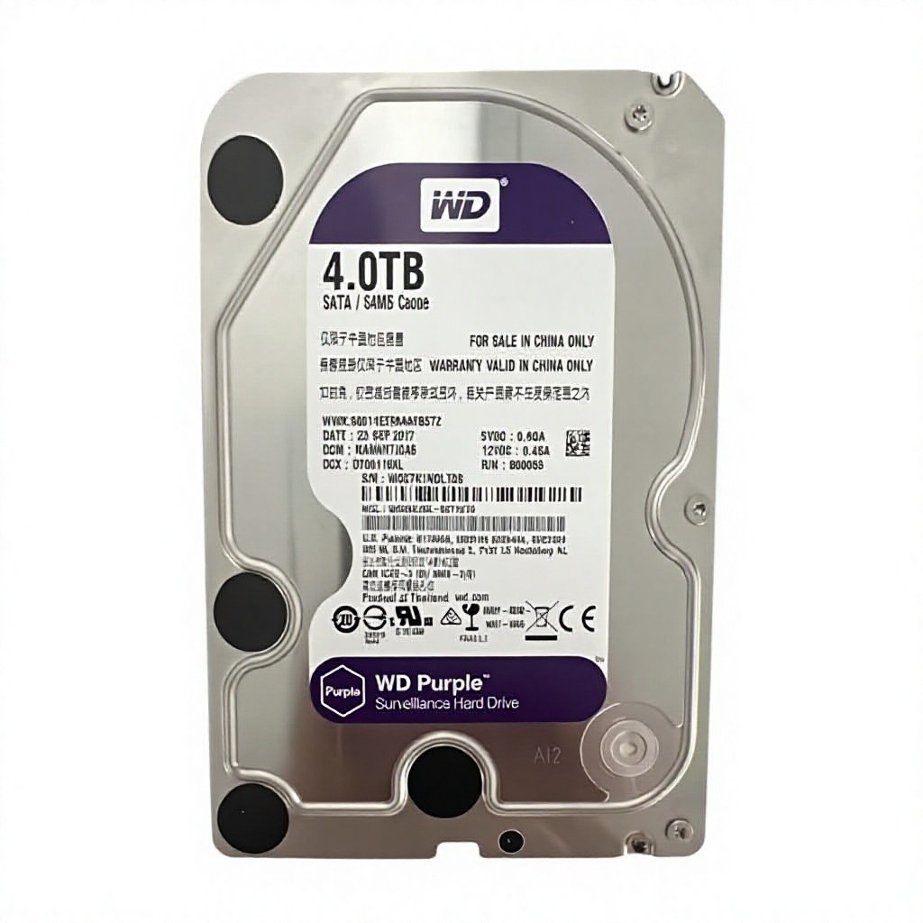 Purple 4TB Internal SATA Monitoring Hard Drive WD40EJRX-89T1XY0 3.5"