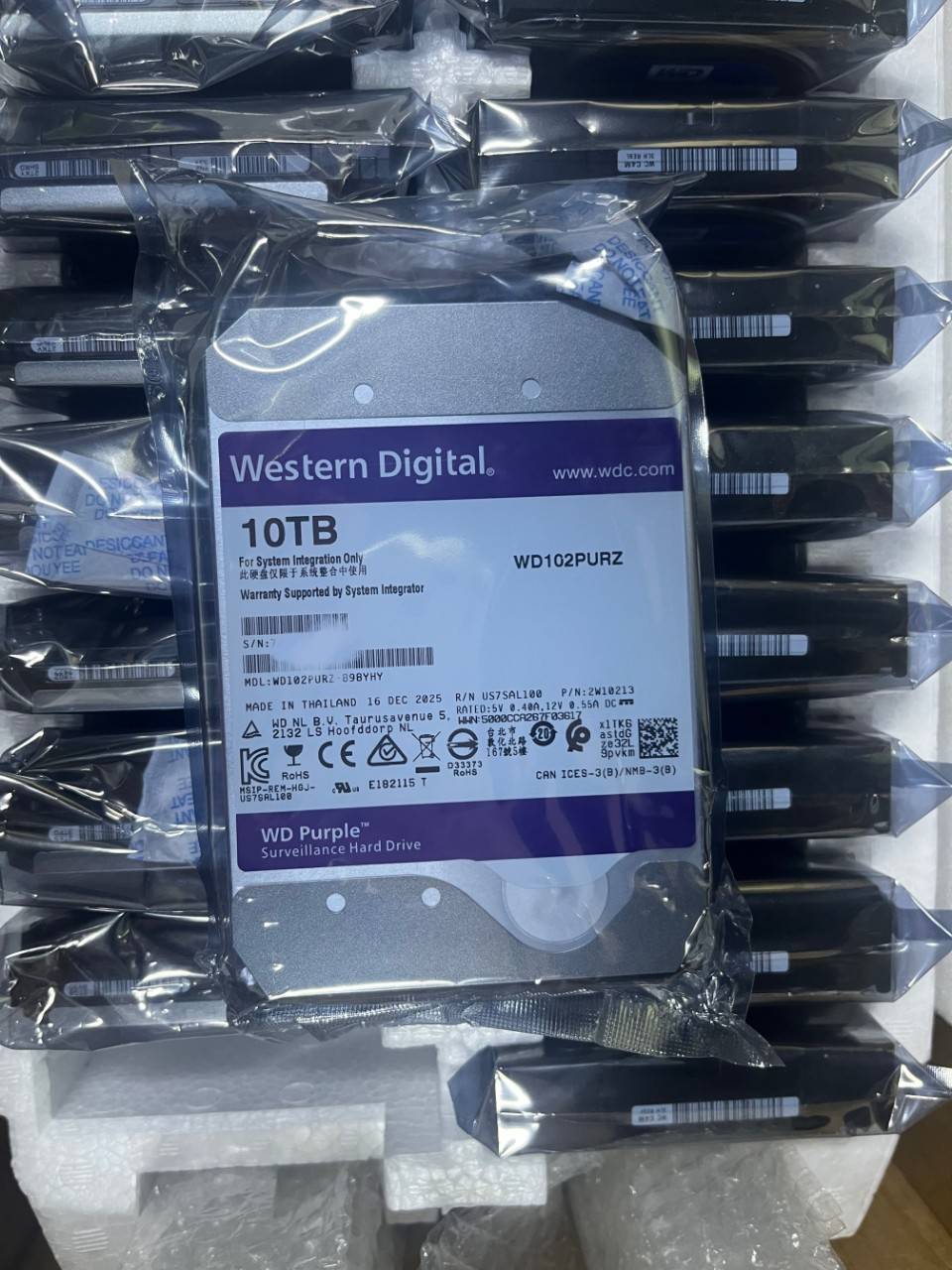 WD10SPZX 10TB SATA Purple