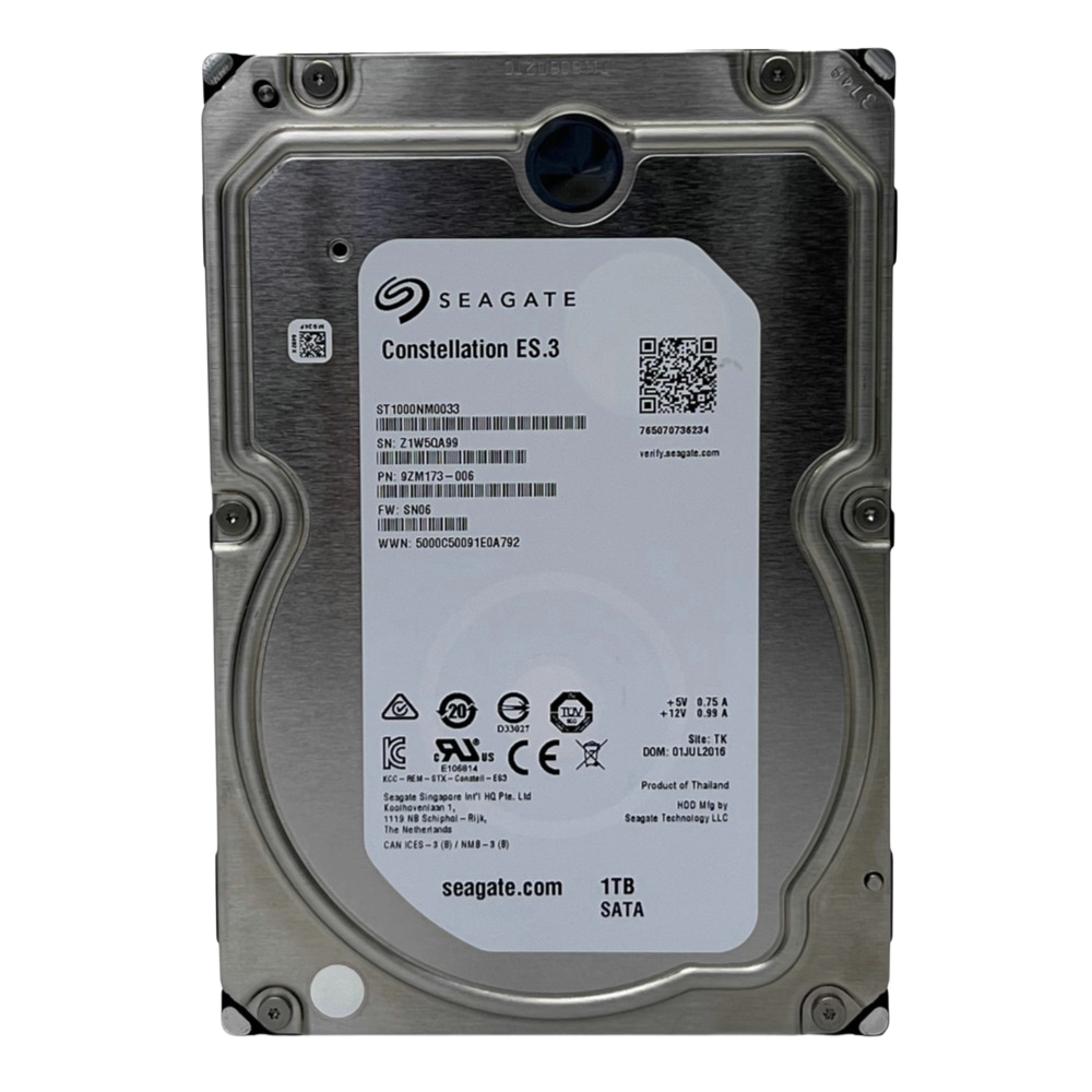 ST1000NM0033 1TB 7200 RPM 64MB+8GB Cache SATA 6.0Gb/s Internal Hard Drive