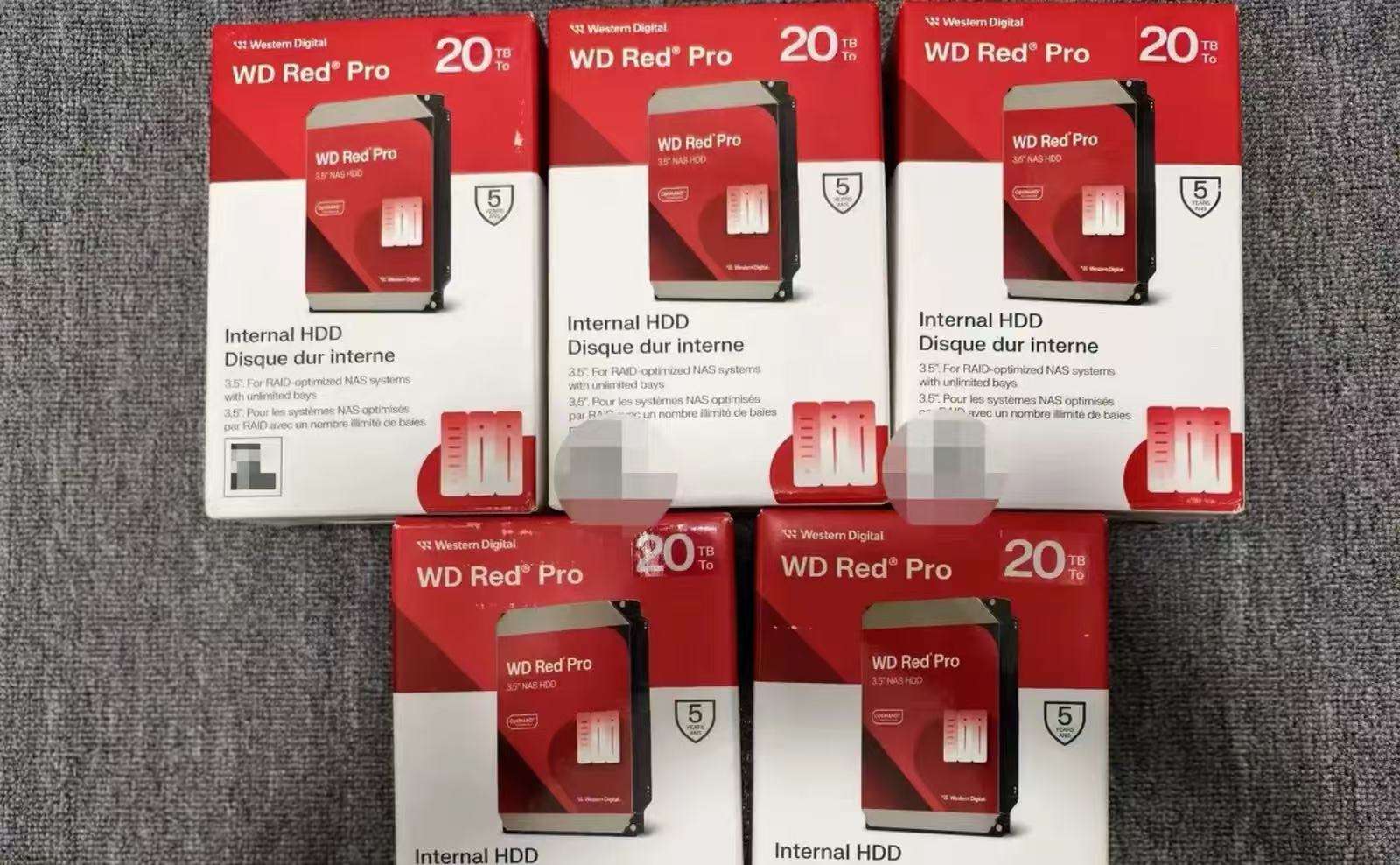 WD Red Pro WD201KFGX 20TB NAS Hard Drive