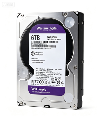 WD64PURZ 6TB 3.5" SATA Surveillance Hard Drive