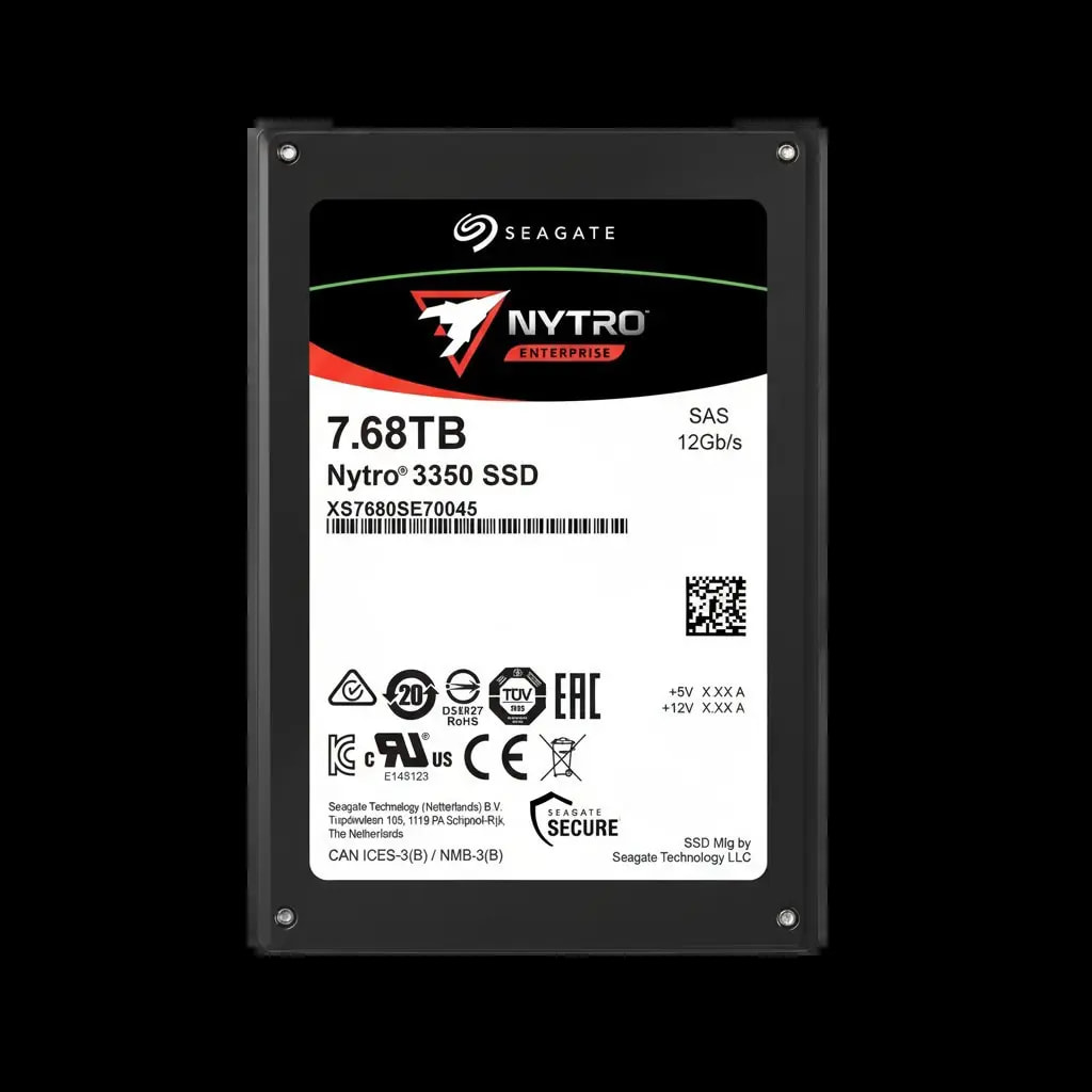 Seagate XS7680SE70045 7.68TB TLC SAS 12Gb/s 2.5" SFF Enterprise SSD